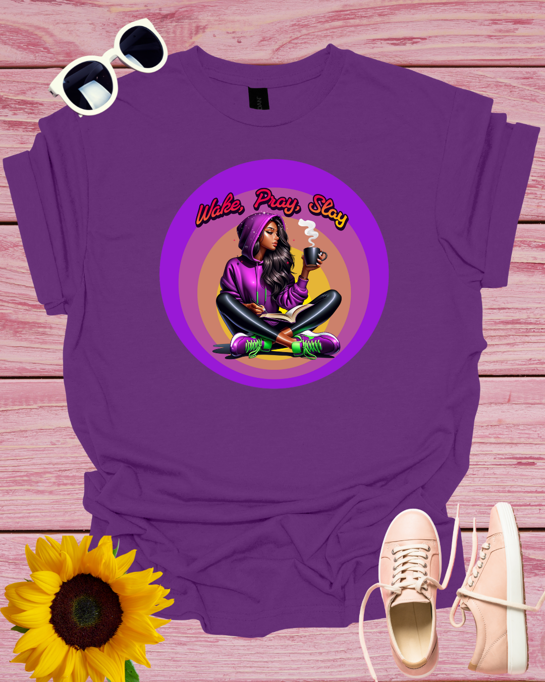 Coffee Lover Unisex Tee - Wake Pray Slay