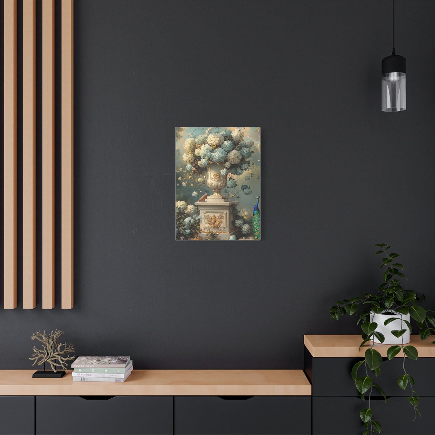 Hydrangea Romance Wall Art