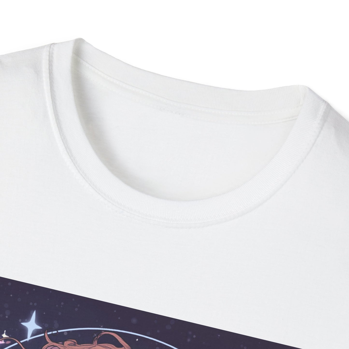 Grace Upon Grace Unisex Softstyle T-Shirt - Cozy Rabbit Illustrative Tee