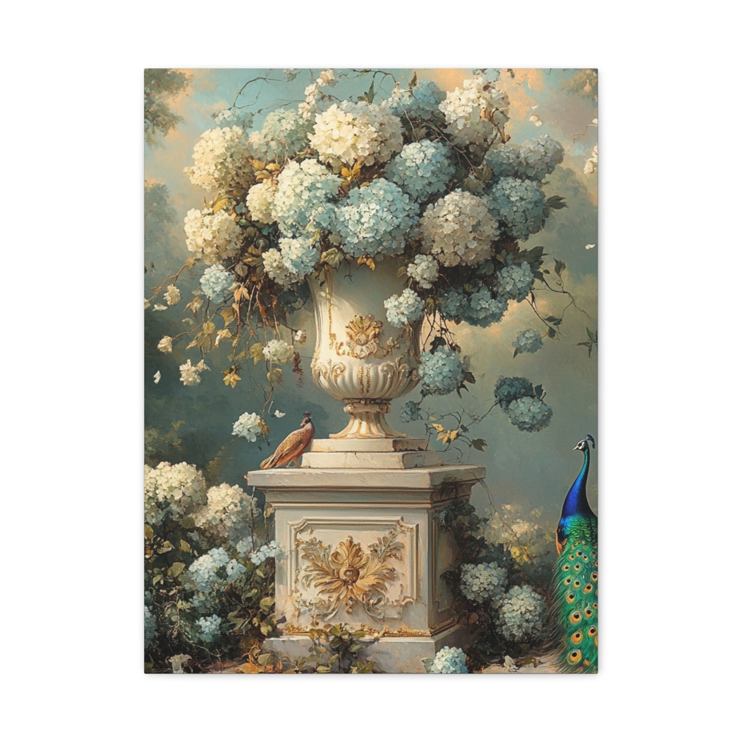 Hydrangea Romance Wall Art