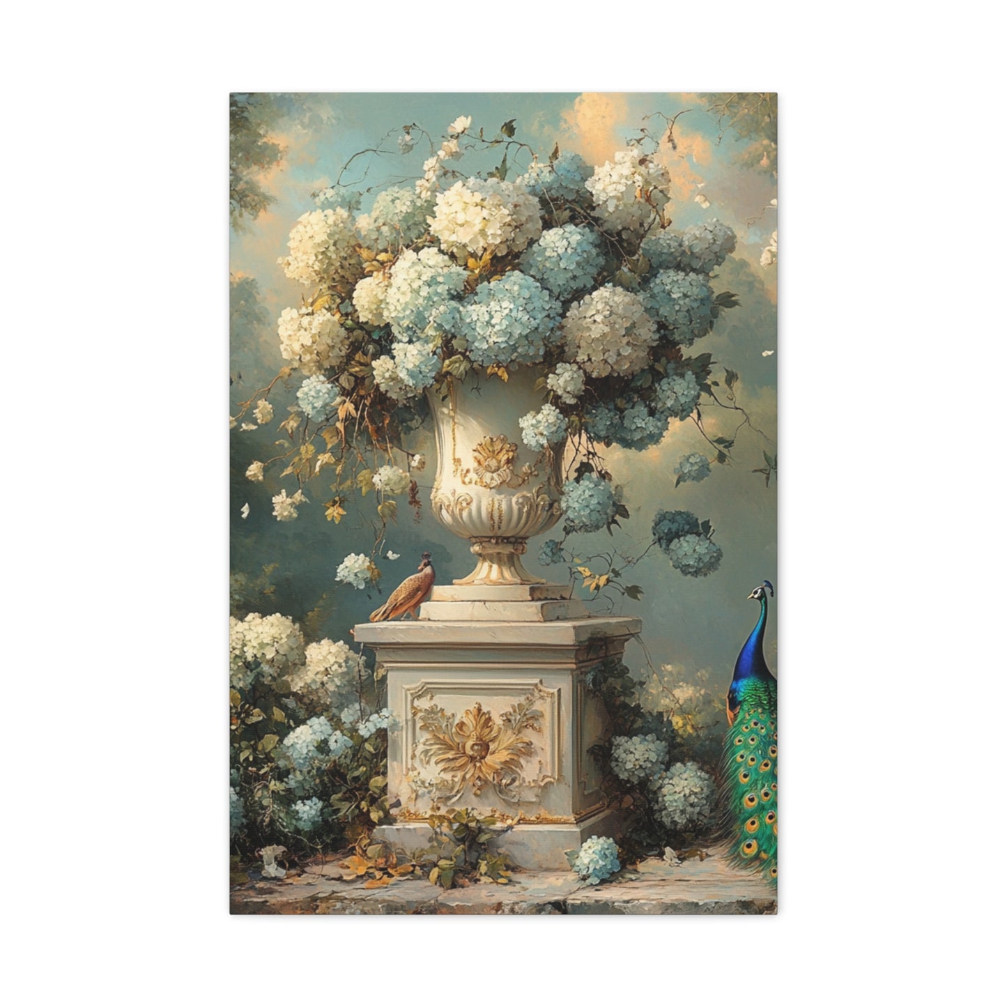 Hydrangea Romance Wall Art