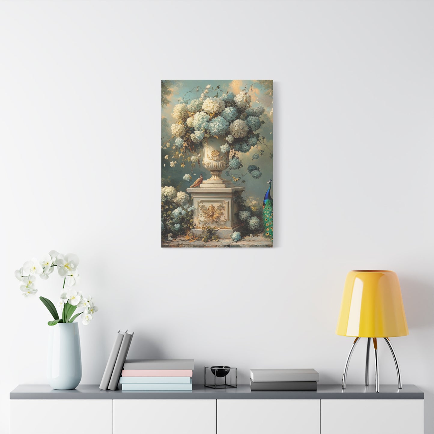 Hydrangea Romance Wall Art