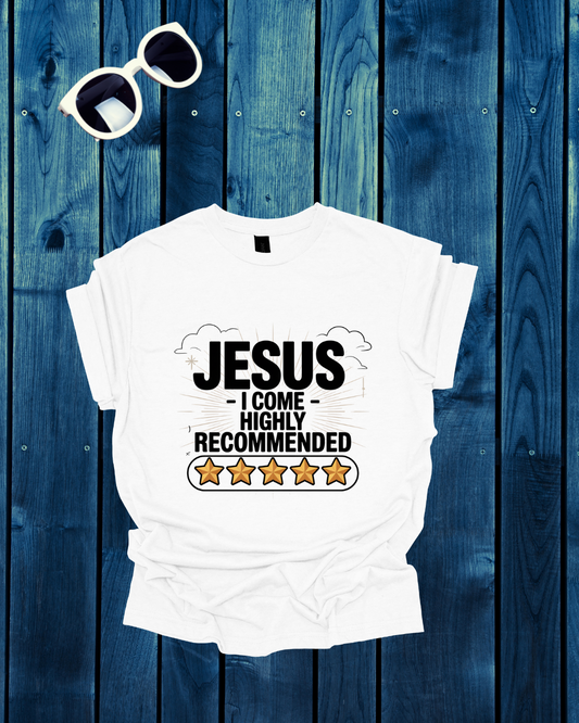 Jesus Highly Recommended Unisex Softstyle T-Shirt