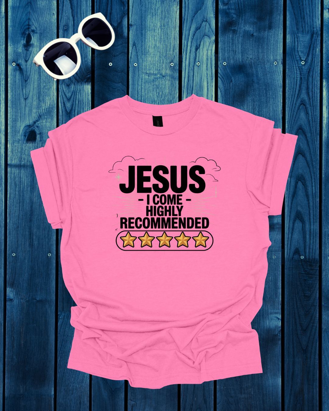 Jesus Highly Recommended Unisex Softstyle T-Shirt