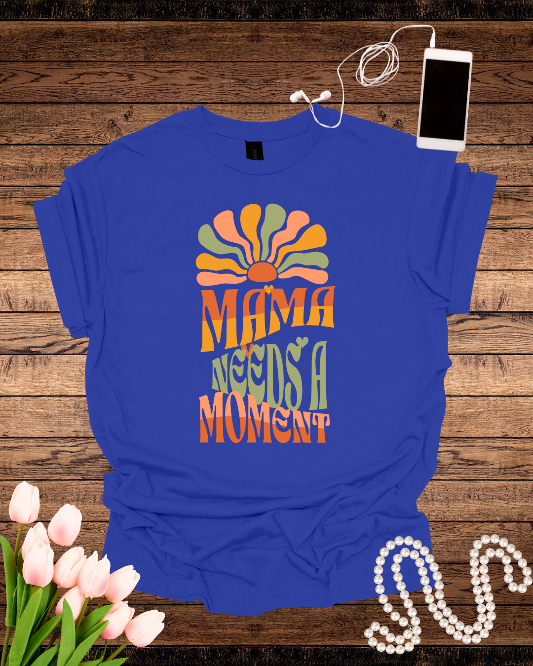Mama Needs A Moment Unisex Heavy Cotton Tee