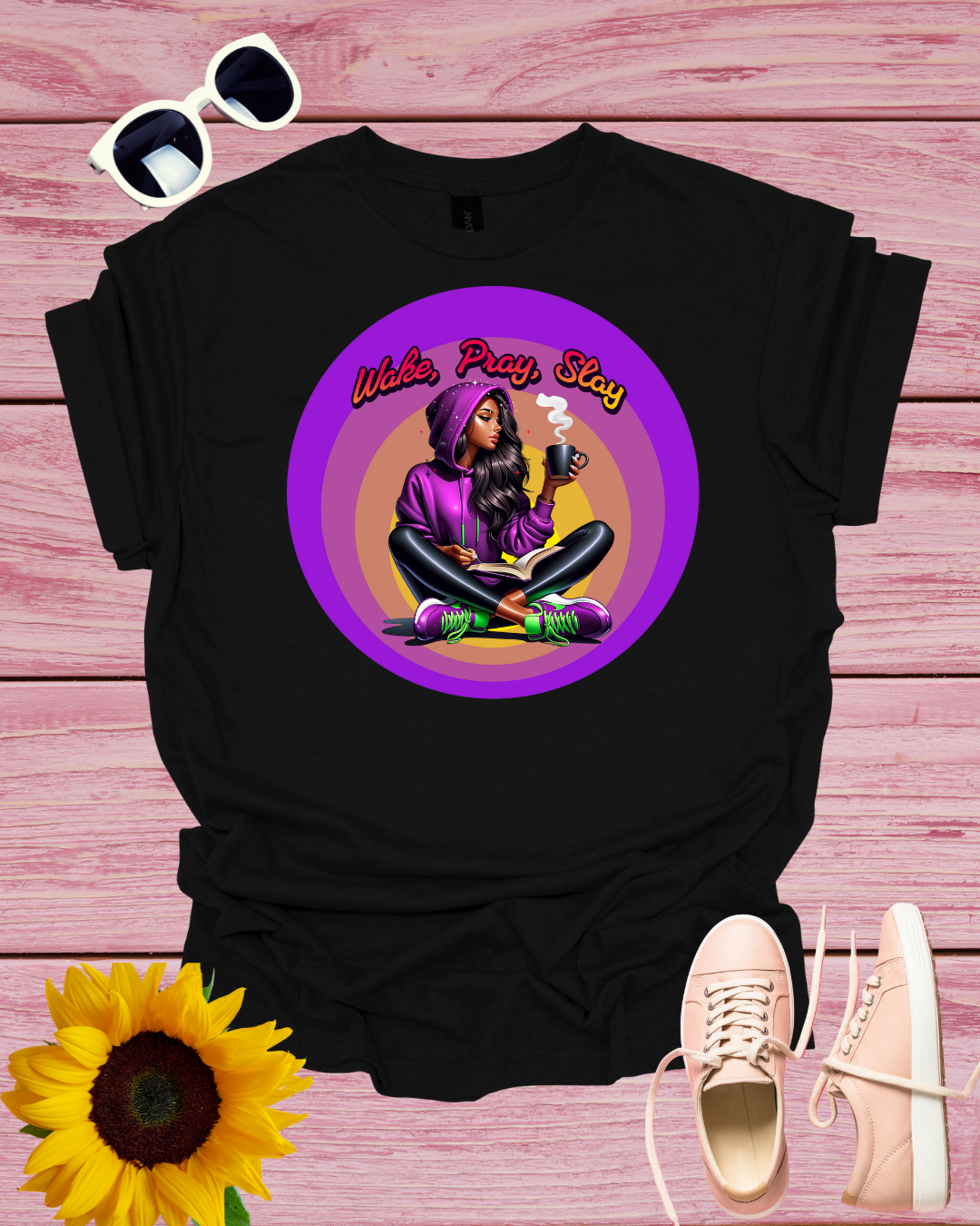Coffee Lover Unisex Tee - Wake Pray Slay