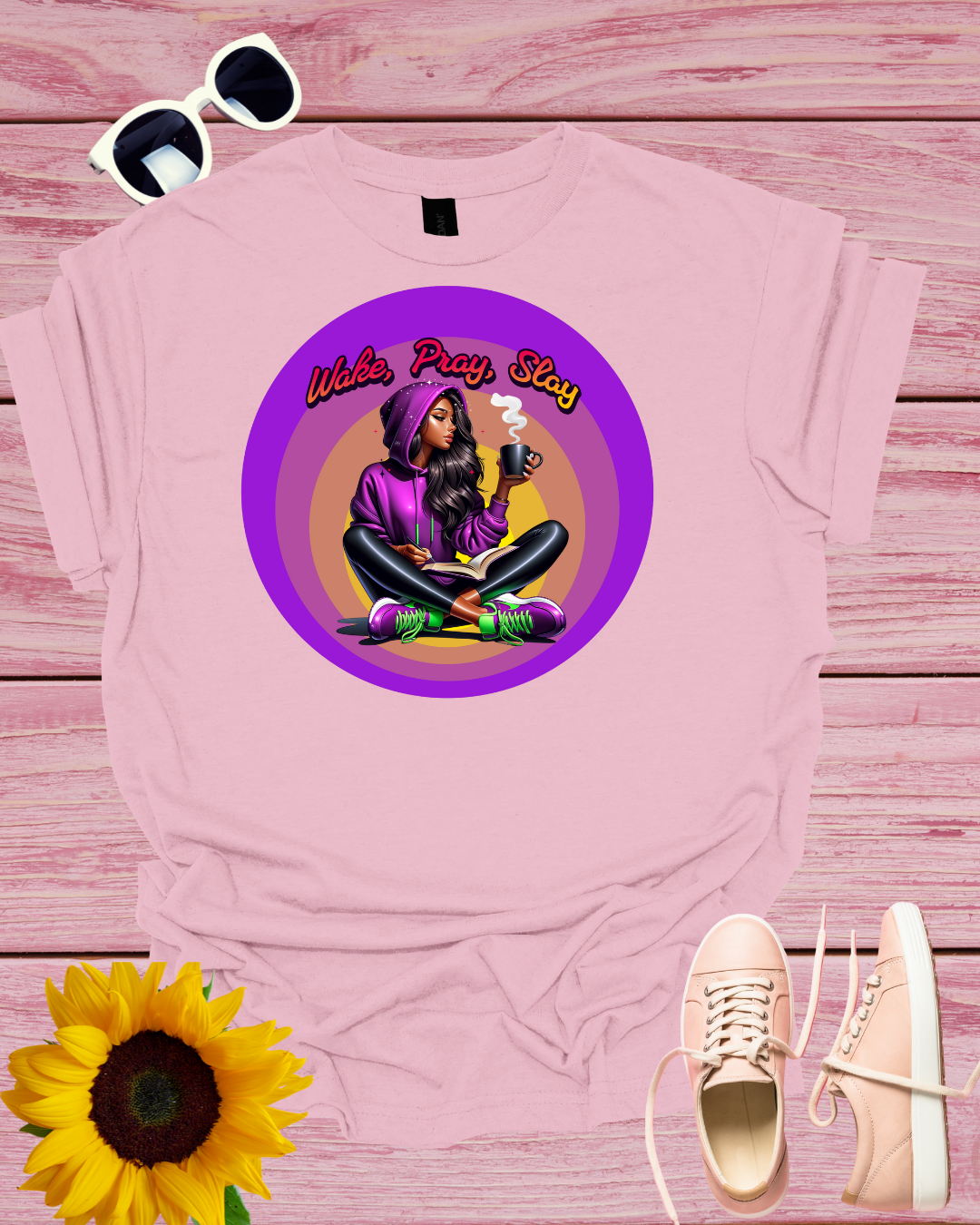 Coffee Lover Unisex Tee - Wake Pray Slay