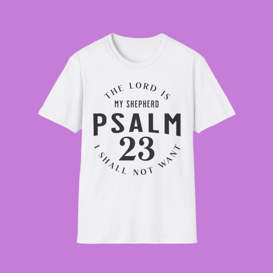 Psalm 23 Scripture T-Shirt