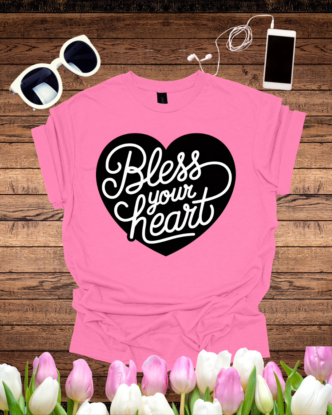 Bless Your Heart Unisex Heavy Cotton Tee – Feel-Good T-Shirt for Everyday Comfort