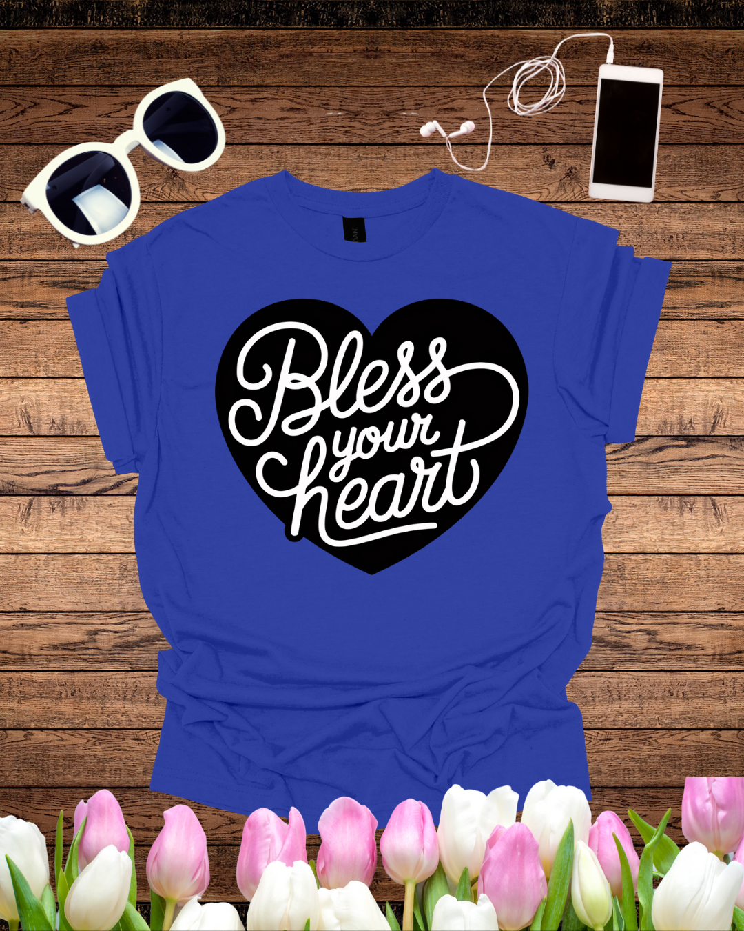Bless Your Heart Unisex Heavy Cotton Tee – Feel-Good T-Shirt for Everyday Comfort